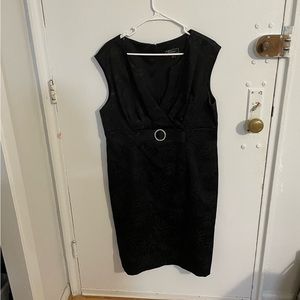 Dressbarn Black Jeweled Ring Dress…🖤